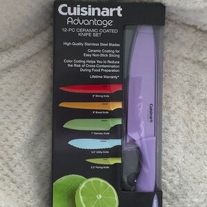 Cuisinart Advantage 12-OC Ceramic Coated Knife Set